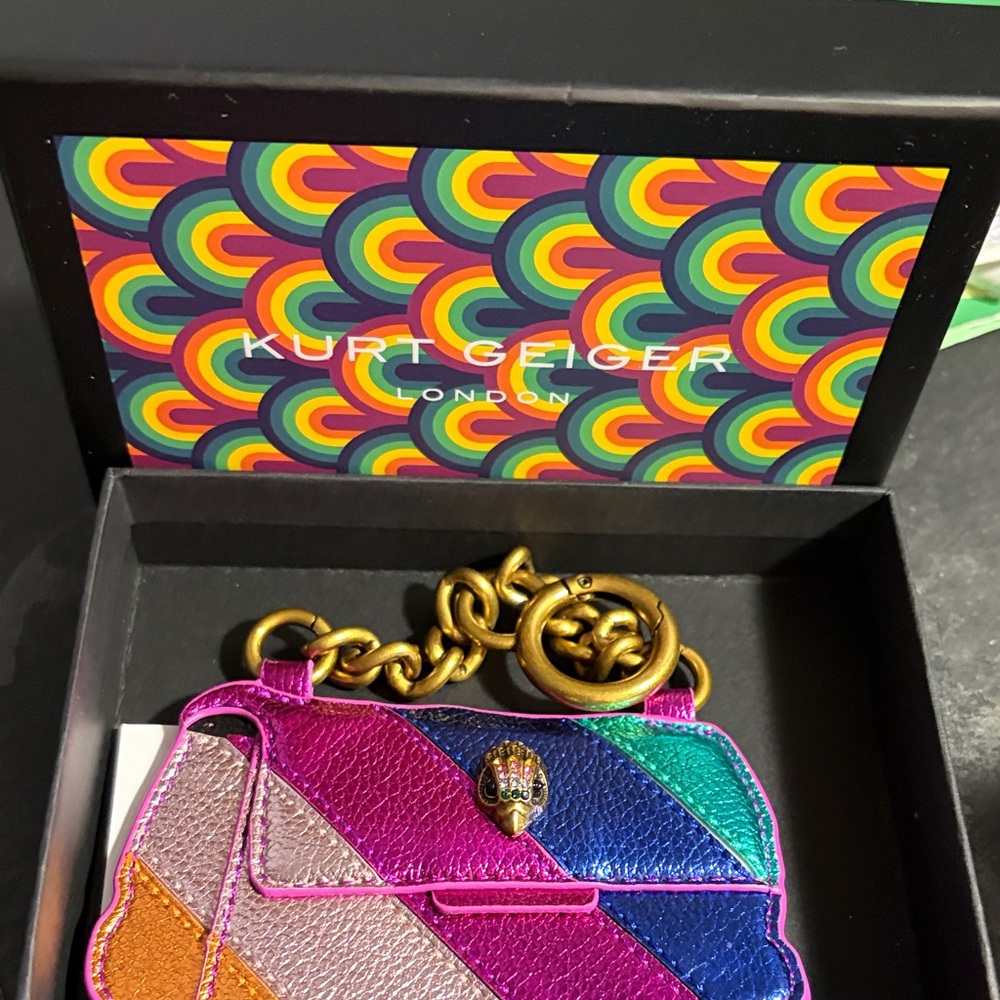 Kurt Geiger Kensington Keyring NWT